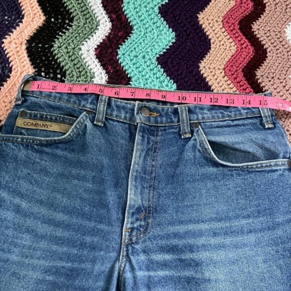 Vintage Great Western Garment Company Jeans Mens 34x30 Cowboy Straight Leg Blue - Picture 5 of 10